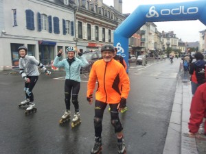 Marathon Roller Lourdes course